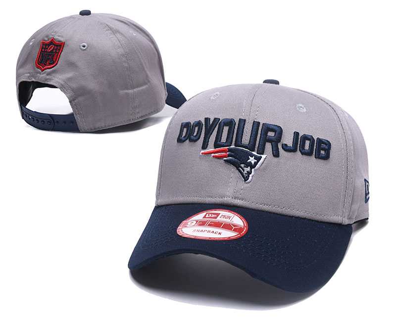 Patriots Do Your Job Gray Peaked Adjustable Hat GS,We sell and wholesale Patriots Do Your Job Gray Peaked Adjustable Hat GS on line form chian!